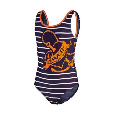 BECO newport badpak | donkerblauw/oranje