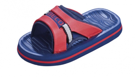 BECO kinder slippers | donker blauw