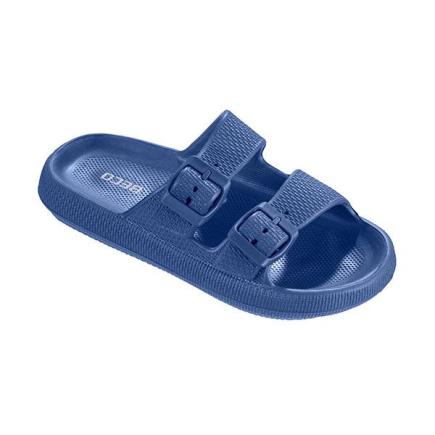 BECO kinder badsandalen Airkiss| donkerblauw