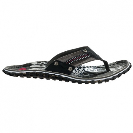 BECO heren teenslippers, zwart