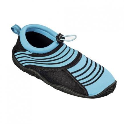 BECO waterschoenen Seaside, turquoise/zwart