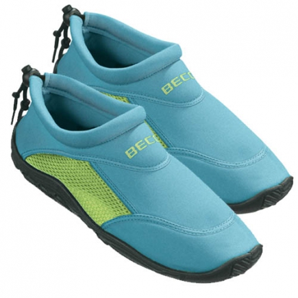 BECO waterschoenen, turquoise/groen