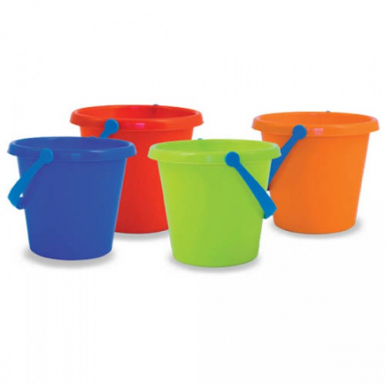 Plastic emmertje | ca. 20x17 cm | assortimentskleuren**