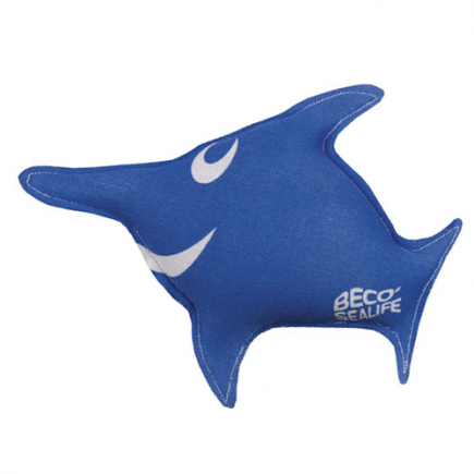 BECO-SEALIFE® sponsdiertje | blauw | Ray | 16x13 cm