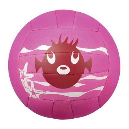 BECO-SEALIFE® neopreen strandbal | roze | ca. Ø 15 cm