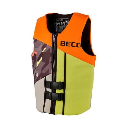 BECO BEactive zwemvest Neo 50N | geel/oranje