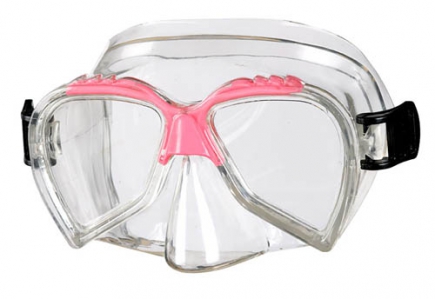 BECO kinder duikbril Ari | roze | 4+