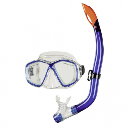 BECO kinder snorkelsetje Bari | blauw | 8+**