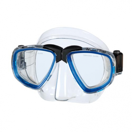 BECO duikmasker voor volwassenen, silicone, blauw**