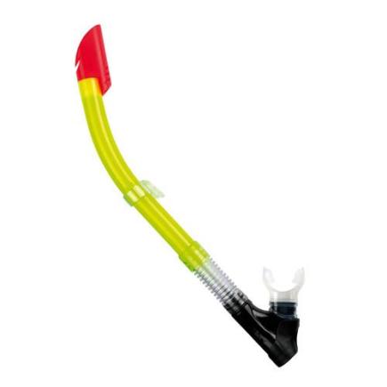 BECO snorkel, silicone, geel