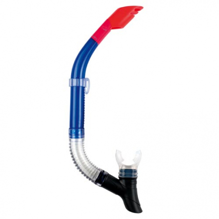 BECO snorkel, silicone, blauw