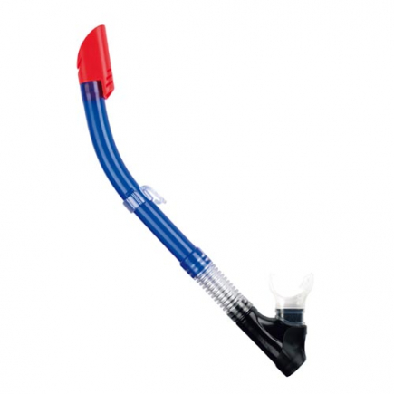 BECO snorkel, silicone, blauw