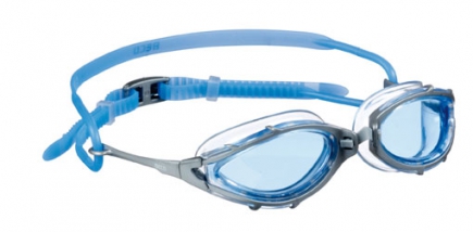 BECO zwembril Sydney, Competition, grijs/blauw**