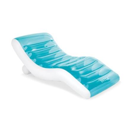 Intex splash lounge 191x99 cm | blauw/wit