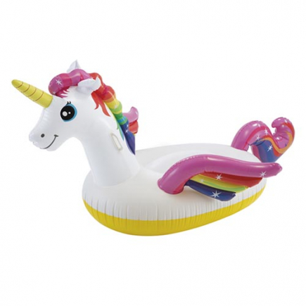 Intex eenhoorn ride-on ca. 198x140x97 cm