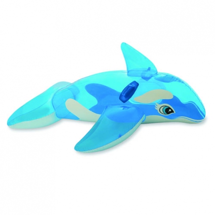 Intex walvis ride-on | blauw | 152x114 cm