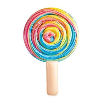 Intex rainbow lollipop float 208x135 cm**
