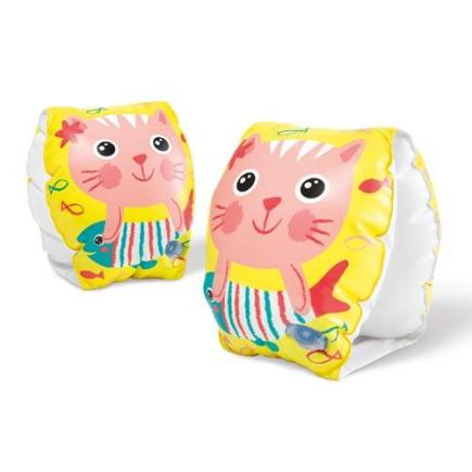 Intex happy kitten zwembandjes voor babys 8-18 kg