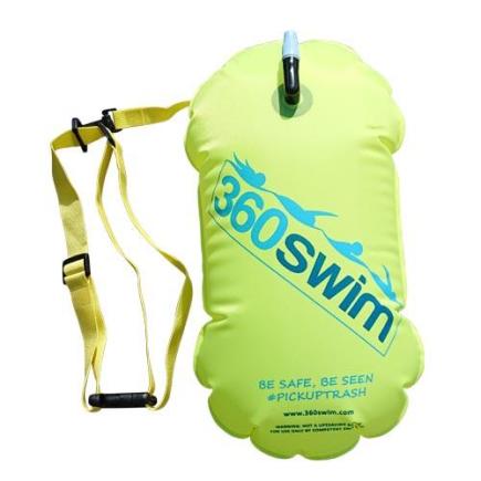360swim™ zwemboei Tow Float | groen