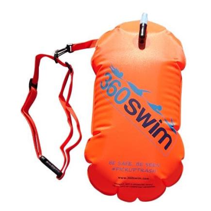 360swim™ zwemboei Tow Float | oranje