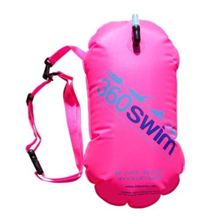 360swim™ zwemboei Tow Float | roze
