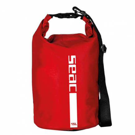SEAC dry bag, rood, 15 liter