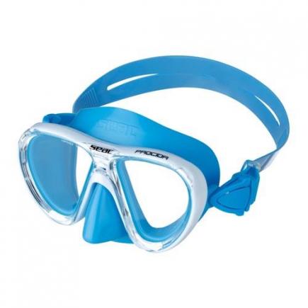 SEAC kinder duikbril Procida color, siltra, blauw**