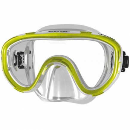 SEAC kinder duikbril Marina, silicone, geel