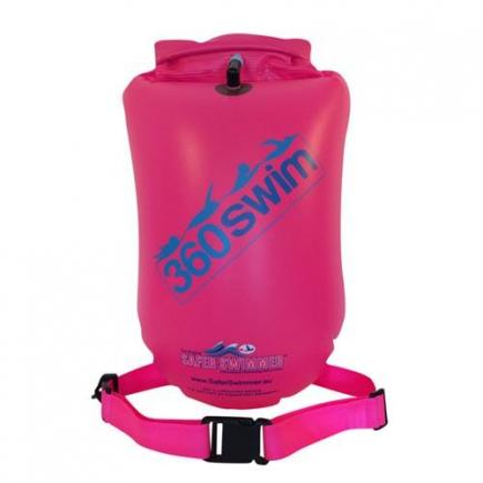360swim™ Ultra drybag zwemboei | large | roze